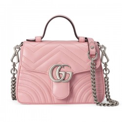 Gg Marmont Mini Top Handle Bag