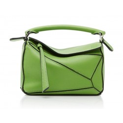 Loewe Puzzle Mini Bag Green