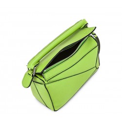 Loewe Puzzle Mini Bag Green