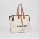Burberry Large Soft Cotton Canvas Belt Bag