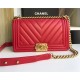 Chanel Boy Chanel Handbag 67085 V Pattern 25Cm