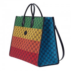 GG Multicolor small tote bag