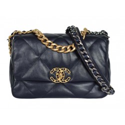 Chanel 19 Flap Bag Navy
