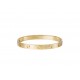 Cartier Love bracelet, Sold with a screwdriver. Width Size