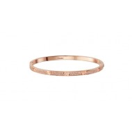 Cartier Love bracelet, small model, pavé,Sold with a screwdriver