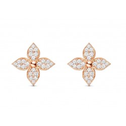 Louis Vuitton Diamond Blossom Sun Ear Stud, White Gold And Diamonds