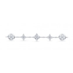 Louis Vuitton Diamond Blossom Bracelet, White Gold And Diamonds
