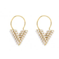 Louis Vuitton Essential V Perle Earrings