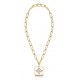 Louis Vuitton B Blossom Necklace, White Mother-Of-Pearl And Diamonds