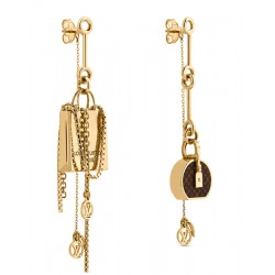 Louis Vuitton Mini Lv Mismatched Earrings