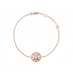 Rose Des Vents Bracelet, 18K Pink Gold And Diamonds