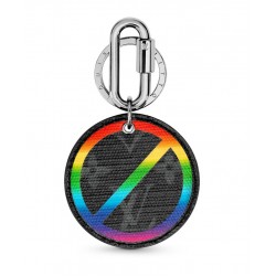 Louis Vuitton Round Illustre Bag Charm & Key Holder