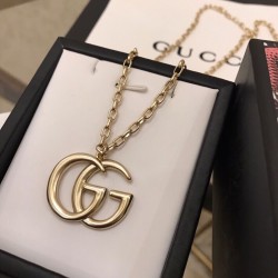 Gold Necklace with Double G