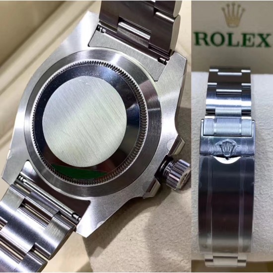 Rolex Submariner Steel Pre-Owned 16610 Custom Green