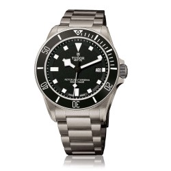Tudor Pelagos Chronometer Black Dial Titanium Men'S Watch M25600Tn-0001