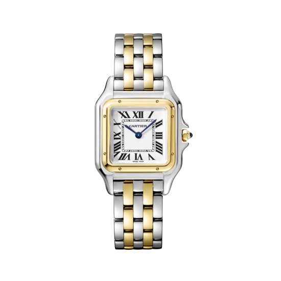 Cartier Men'S W6700455 Ronde Black Leather Roman Numeral Watch
