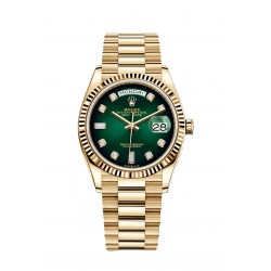Rolex Oyster Perpetual Day-Date 36 In 18 Ct Yellow Gold 