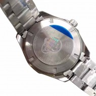 Tag Heuer Men'S Aquaracer 43Mm Steel Bracelet & Case Automatic Blue Dial Analog Watch Way201B.Ba0927
