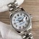 Rolex Lady-Datejust Diamond Set Mother-Of-Pearl Dial Watch
