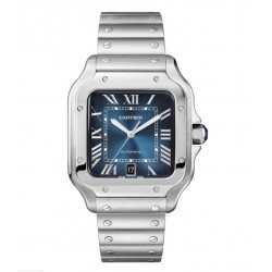 Cartier Santos De Cartier Wssa0013 Watch With Stainless Steel Bracelet And Stainless Steel Bezel 39.9Mm
