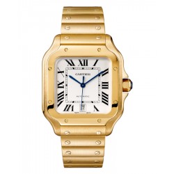 Cartier Santos De Cartier Wssa0013 Watch With Stainless Steel Bracelet And Stainless Steel Bezel 39.9Mm