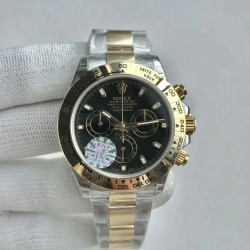 Rolex Cosmograph Daytona Two-Tone White Dial 40Mm Watch